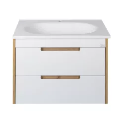   TMP GOLDY 75 fali fürdőszobabútor - öntött műmárvány mosdóval - 75 x 50 x 51 cm