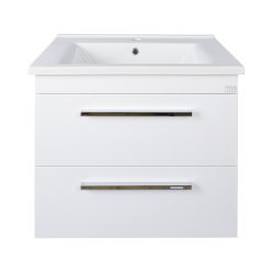   TMP VIVA 55 fali fürdőszobabútor - Sanovit ATRIA 9055 porcelán mosdóval - 55x45,5 cm