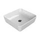 CeraStyle ONE - PULTRA ültethető - Top Counter - porcelán mosdó -  - 46 x 46 cm