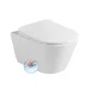 Sanovit AVVA fali WC - rimless - perem nélküli - rejtett szerelésű - 53 cm