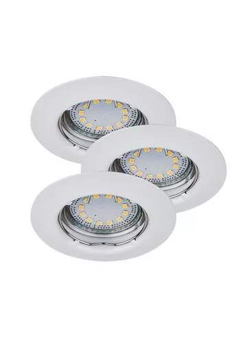 Rábalux LITE 1046 Beépíthető spotlámpa 3x50W/GU10 3000K 240LM IP44/IP40