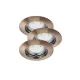 Rábalux LITE 1048 Beépíthető spotlámpa 3x50W/GU10 3000K 240LM IP44/IP40
