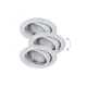 Rábalux LITE 1049 Beépíthető spotlámpa 3x50W/GU10 3000K 240LM IP40