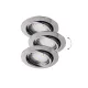 Rábalux LITE 1050 Beépíthető spotlámpa 3x50W/GU10 3000K 240LM IP40