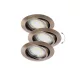 Rábalux LITE 1051 Beépíthető spotlámpa 3x50W/GU10 3000K 240LM IP40