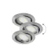 Rábalux LITE 1166 Beépíthető spotlámpa 3x50W/GU10 3000K 240LM IP40
