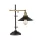 Globo 15053T Asztali lámpa fekete, LxBxH:350x220x455, exkl. 1xE27 60W 230V
