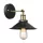 Globo 15053W Falikar fekete BxH:220x200, AL:260, exkl. 1xE27 60W 230V