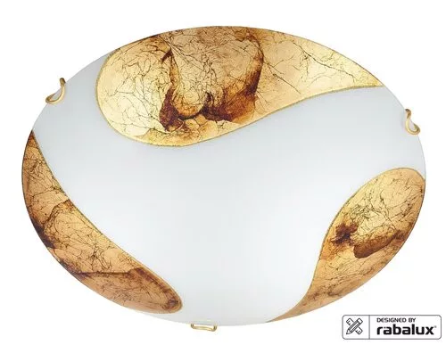 Rábalux ART GOLD 1942 Plafonlámpa 2x60W/E27 IP20