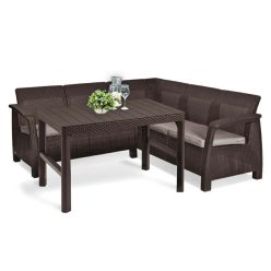 Corfu relax sarokgarnitúra lyon asztallal