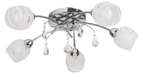 Rábalux MELISSA 2622 Plafonlámpa 5x60W/E14 IP20