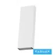 UNIVERSO Fali lámpa LED 8w 734lm CCT.kap IP65 Fehér 85x250x31mm