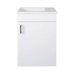   VivaStyle NIKA - fali függesztett - fürdőszobabútor CeraStyle 71100 mosdóval - JOBBOS - 42 x 24 cm