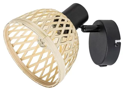 Rábalux RATTAN 3133 Fali lámpa 1x15W/E14 IP20