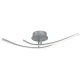 Rábalux TATJANA 3143 Plafonlámpa 2x15W/LED 4000K 1000LM IP20