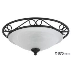 Rábalux ATHEN 3722 Plafonlámpa 2x60W/E27 IP20