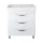 TMP TRIO 80 álló fürdőszobabútor - CeraStyle SHARP - 37300 mosdóval - 80 x 48 cm