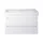 TMP SHARP 100 fali fürdőszobabútor - CeraStyle SHARP - 37600 DUPLA csaplyukas mosdóval - 100 x 48 cm