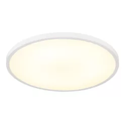   Globo 41566-20W Mennyezeti lámpa, matt fehér műanyag, felfelé is világít "háttérvilágítás", ø: 300mm, M: 35mm, tartozék: LED 20W 230V, 2400lm forrás, 1000lm kimenet, 4000K