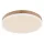 Globo 416080WWD2R Mennyezeti lámpa fém fehér matt, MDF fa sötét, műanyag fehér, ø: 450mm, M:85mm, LED 24W 230V, 3200lm forrás, 1800lm kimenet, 3000K