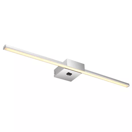 Globo 41922C Fali lámpa krómozott fém, krómozott alumínium, fehér műanyag, billenőkapcsoló elem, SZxM:615x37mm, Mélység: 110mm, LED 12W 230V, 1330lm forrás, 780lm kimenet, 4000K