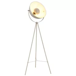   Globo 45150122 Állólámpa, homokszínű fém, billenőkapcsoló a kábelen, ø: 560mm, M: 1526mm, kábelhossz 3200mm, 1x E27 40W 230V izzó nélkül