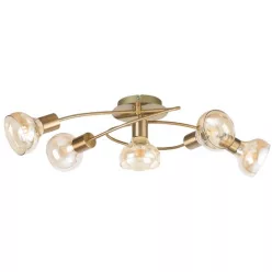 Rábalux HOLLY 5552 Plafonlámpa 5x40W/E14 IP20