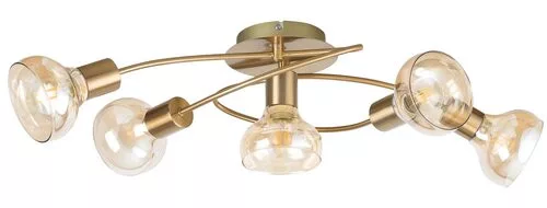 Rábalux HOLLY 5552 Plafonlámpa 5x40W/E14 IP20