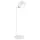 Globo 58436W Újratölthető asztali lámpa fém matt fehér,érintés be/ki, dimmer,színek rögzíthetők, memória funkció, USB, adapter nélkül, rögzítés:Mágnessel:1. zseblámpaként, 2.asztali lámpaként, 3.klipszel, 4.falra HxSzxM: 130x120x350mm, 120lm kimenet, CCT 