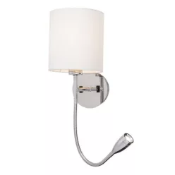 Rábalux LARKIN 6529 Fali lámpa 1x3W/E27 2800K 205LM IP20