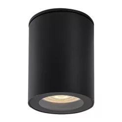   RÁBALUX 71342 KOVEN Modern Kültéri Mennyezeti Lámpa Fekete GU10 IP44