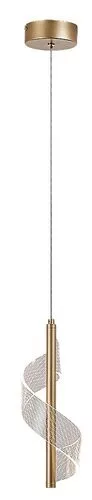 RÁBALUX 72414 ZOFRAEL Modern Led Függesztett Lámpa Arany IP20