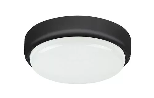 RÁBALUX 7407 HORT Modern Kültéri Mennyezeti Lámpa Fekete IP44