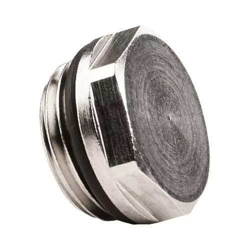 Radiátor végdugó 1/2" - KRÓM