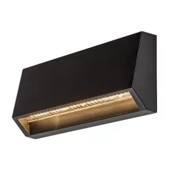 RÁBALUX 77109 IBAR Modern Kültéri Fali Lámpa Fekete IP44