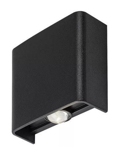 RÁBALUX 77191 PORTEL Modern Kültéri Fali Lámpa Fekete IP44