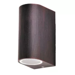   RÁBALUX 8019 CHILE Modern Kültéri Fali Lámpa Antik Barna GU10 IP44