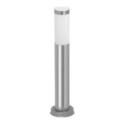   RÁBALUX 8263 INOX TORCH Modern Kültéri Állólámpa Szatin Króm E27 IP44