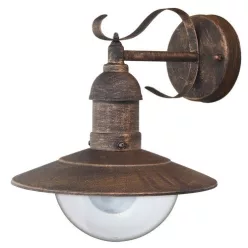   RÁBALUX 8271 OSLO Klasszikus Kültéri Fali Lámpa Antik Arany E27 IP44