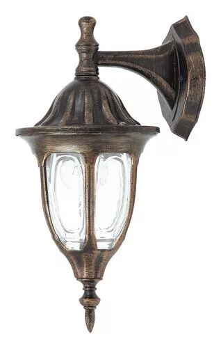 RÁBALUX 8371 MILANO Klasszikus Kültéri Fali Lámpa Antik Arany E27 IP44