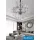 UNIVERSO Csillár 5 karos 5xE14 Max.40W D65x58cm króm