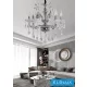 UNIVERSO Csillár 5 karos 5xE14 Max.40W D65x58cm króm
