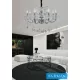 UNIVERSO Csillár 8 karos 8xE14 Max.40W D71x58cm króm
