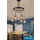 UNIVERSO Kender kötél csillár 6xE27 IP20 D750x900mm fekete
