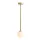 Aldex PINNE 1080PL_G40_M Plafonlámpa 1x40W/E14