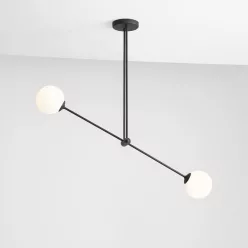 Aldex OHIO 1081PL_H1 Plafonlámpa 2x40W/E14