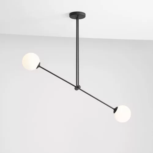 Aldex OHIO 1081PL_H1 Plafonlámpa 2x40W/E14