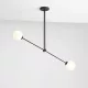 Aldex OHIO 1081PL_H1 Plafonlámpa 2x40W/E14