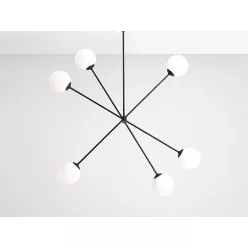 Aldex OHIO 1081PL_K1 Plafonlámpa 6x40W/E14