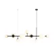 Aldex DIONE 9 BLACK 1092N1 Függőlámpa 9x40W/60W/E14/E27 IP20
